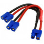 Y-lead Parallel E-Flite EC5, silicon wire 14AWG (1pc)
