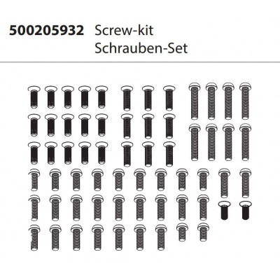 Kit de Parafusos - Virus 4.0