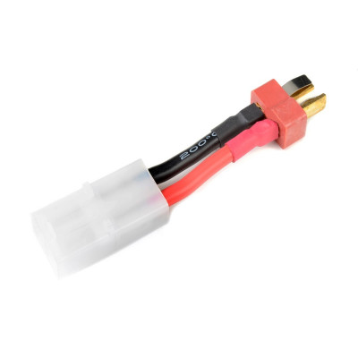 Power Adapter Lead - Tamiya Plug Deans Plug - 14AWG Silicone Wire - 1 pc