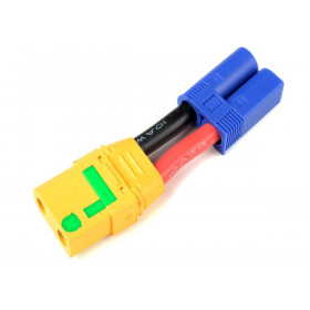 Power Adapter Lead - EC-5 Plug XT-90 AS "Anti-Spark" Socket Power Adapter Lead - EC-5 Plug XT-90 AS "Anti-Spark" Socket