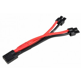 Power Y-Lead - Parallel - TRX - 12AWG Silicone Wire - 12cm - Power Y-Lead - Parallel - TRX - 12AWG Silicone Wire - 12cm -