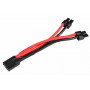 Power Y-Lead - Parallel - TRX - 12AWG Silicone Wire - 12cm -