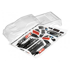 CLEAR MONSTER TRUCK BODY WITH DECALS (ION MT) CLEAR MONSTER TRUCK BODY WITH DECALS (ION MT)