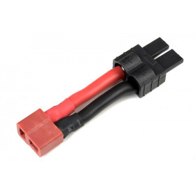 Power Adapter Lead - Deans Plug to TRX Socket - 12AWG Silicone Wire - 1 pc Power Adapter Lead - Deans Plug to TRX Socket - 12AWG Silicone Wire - 1 pc