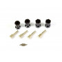 Aluminum track spreader for Crawler 12mm (Black)