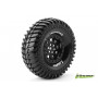 CR-ARDENT 1:10 Crawler Tire Set Mounted Super Soft Black 1.9