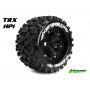 MT-UPHILL - 1-8 Monster Truck Tire Set - Mounted - Medium -