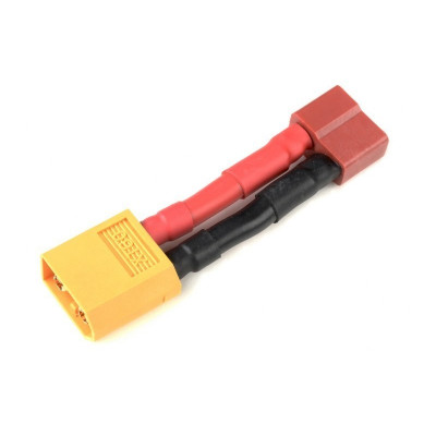 Power Adapter Lead Deans Plug to XT-60 Plug 12AWG Silicone