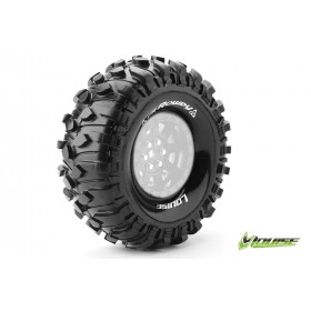 Pneus Super Soft CR-ROWDY 1:10 Crawler para 1.9" (1 Par) Pneus Super Soft CR-ROWDY 1:10 Crawler para 1.9" (1 Par)