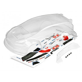 CLEAR RALLY BODY WITH DECALS (ION RX) CLEAR RALLY BODY WITH DECALS (ION RX)