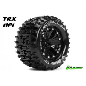 MT-Pioneer 1:10 Monster Truck Tire Set Mounted Soft Black MT-Pioneer 1:10 Monster Truck Tire Set Mounted Soft Black