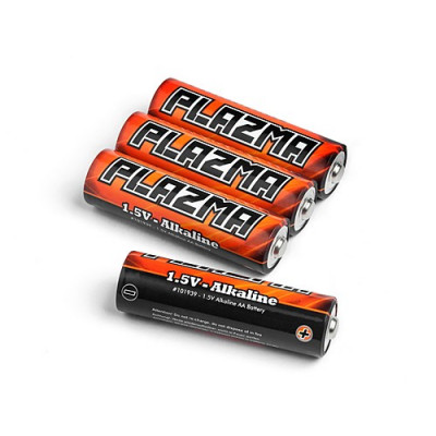 HPI Plazma 1.5V Alkaline AA Battery (4Pcs)