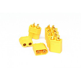 Conjunto de Fichas XT60 (2 Machos - 5 Femeas) Conjunto de Fichas XT60 (2 Machos - 5 Femeas)