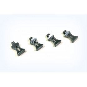 Aluminum Pin Grip - Gun Metal (4) Aluminum Pin Grip - Gun Metal (4)