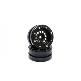 Beadlock Wheels PT-Bullet Black/Black 1.9 (2 pcs) Beadlock Wheels PT-Bullet Black/Black 1.9 (2 pcs)