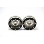 Beadlock Wheels PT-Bullet Silver/Black 1.9 (2 pcs)