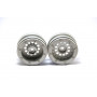 Beadlock Wheels PT-Bullet Silver/Silver 1.9 (2 pcs)