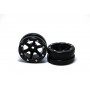Beadlock Wheels PT-Slingshot Black/Black 1.9 (2 pcs)