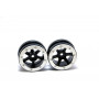 Beadlock Wheels PT- Slingshot Black/Silver 1.9 (2 pcs)
