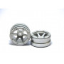 Beadlock Wheels PT- Slingshot Silver/Silver 1.9 (2 pcs)