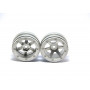 Beadlock Wheels PT- Slingshot Silver/Silver 1.9 (2 pcs)