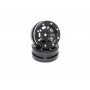 Beadlock Wheels PT- Distractor Black/Black 1.9 (2 pcs)