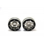 Beadlock Wheels PT- Distractor Silver/Black 1.9 (2 pcs)