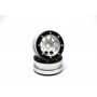 Beadlock Wheels PT-Ecohole Silver/Black 1.9 (2 pcs)