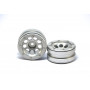 Beadlock Wheels PT- Ecohole Silver/Silver 1.9 (2 pcs)