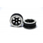 Beadlock Wheels PT-Claw Black/Silver 1.9 (2 pcs)