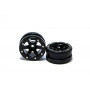 Beadlock Wheels PT- Wave Black/Black 1.9 (2 pcs)