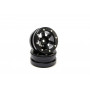 Beadlock Wheels PT- Wave Black/Black 1.9 (2 pcs)
