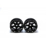 Beadlock Wheels PT- Wave Black/Black 1.9 (2 pcs)
