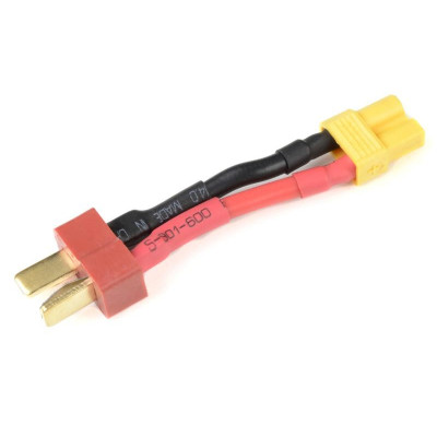 Power Adapter Lead - Deans Socket to XT-30 Socket - 14AWG Si