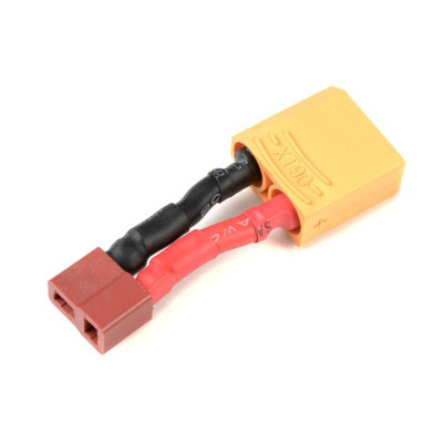 Power Adapter Lead Deans Plug to XT-90 Plug 12AWG Silicone Wire - 1 pc