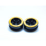 Beadlock Wheels PT-Safari Black/Gold 1.9