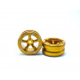 Beadlock Wheels PT-Safari Gold/Gold 1.9