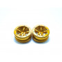 Beadlock Wheels PT-Safari Gold/Gold 1.9