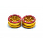 Beadlock Wheels PT-Safari Gold/Red 1.9