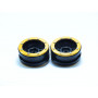 Beadlock Wheels PT-Bullet Black/Gold 1.9