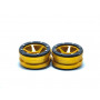 Beadlock Wheels PT- Slingshot Gold/Black 1.9