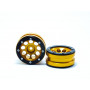Beadlock Wheels PT- Ecohole Gold/Black 1.9
