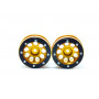 Beadlock Wheels PT- Ecohole Gold/Black 1.9