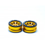 Beadlock Wheels PT- Ecohole Gold/Black 1.9