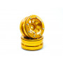 Beadlock Wheels PT- Ecohole Gold/Gold 1.9