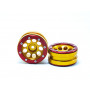 Beadlock Wheels PT- Ecohole Gold/Red 1.9
