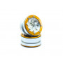 Beadlock Wheels PT- Ecohole Silver/Gold 1.9