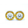 Beadlock Wheels PT- Ecohole Silver/Gold 1.9