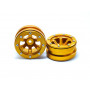 Beadlock Wheels PT- Claw Gold/Gold 1.9