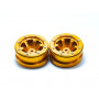 Beadlock Wheels PT- Claw Gold/Gold 1.9